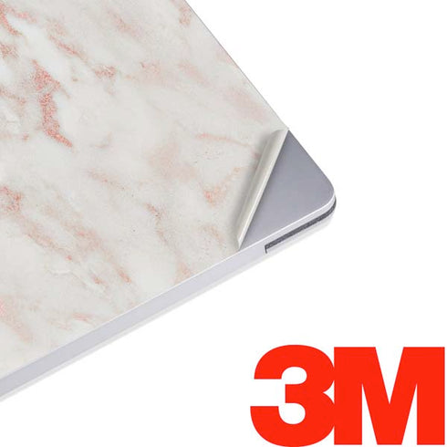 Rose Gold Marble Surface Laptop 2 Skin